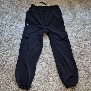 Under Armour Black Cargo Pants with Logo
